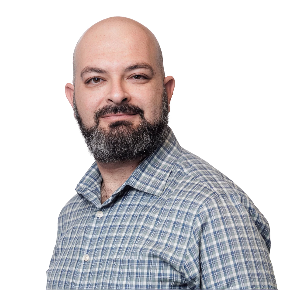 Portrait of Ali Hameed, IT Coordinator at CareerTrackers.